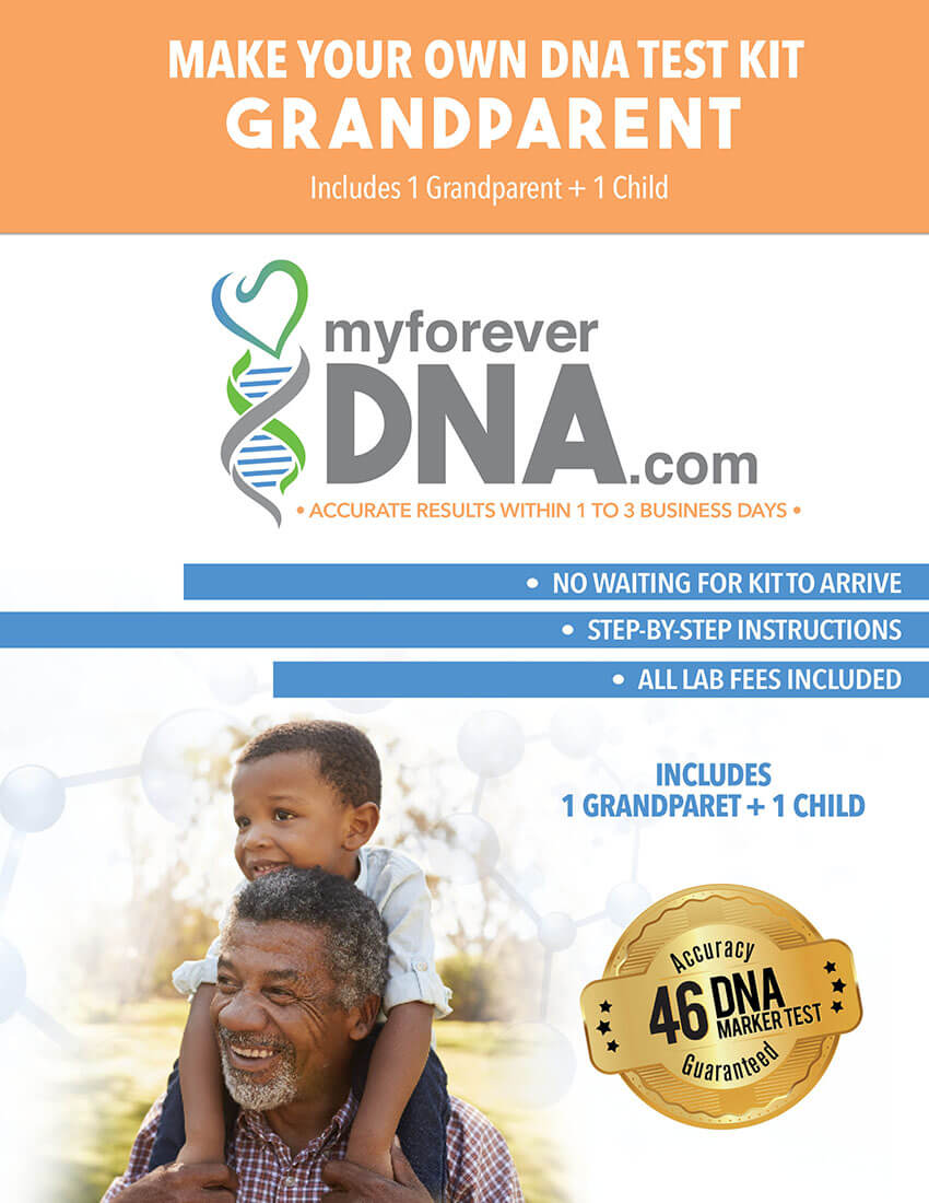 DNA Test Kit sample.